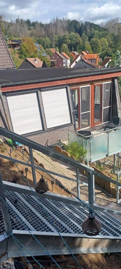 Haus Auf Den Oberen Hexenstieg Lägenhet Osterode am Harz Exteriör bild